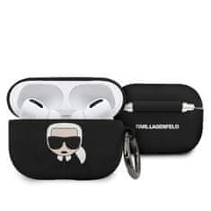 Karl Lagerfeld Silicone Ikonik tok AirPods Pro, fekete