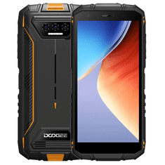 Doogee S41 Max 6/256GB Dual SIM Okostelefon - Fekete/Narancssárga (S41 MAX)