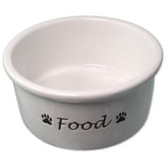 Dog Fantasy DOG FANTASY kerámia tál fehér Élelmiszer 15 x 7 cm 600 ml