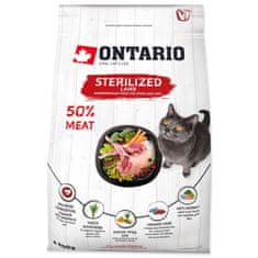 Ontario Cat Sterilizált bárány 0,4kg