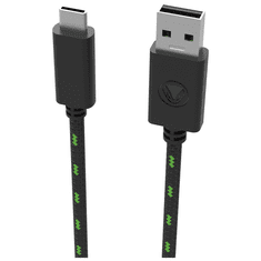 Snakebyte Cable SX USB-C / USB-A Kábel 3m - Fekete/Zöld (Xbox series x/s) (SB916274)