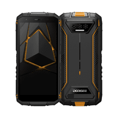 Doogee S41T 4/64GB Dual SIM Okostelefon - Fekete/Narancssárga (S41T)