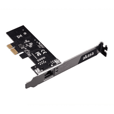 Akasa 2.5 Gigabit PCIe hálózati kártya (AK-PCCE25-01) (AK-PCCE25-01)