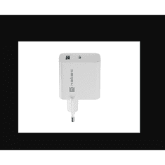 Natec Ribera USB-A / USB-C Hálózati töltő - Fehér (45W) (NUC-2142)
