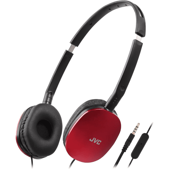 JVC HA-S160M-RU Vezetékes headset - Piros