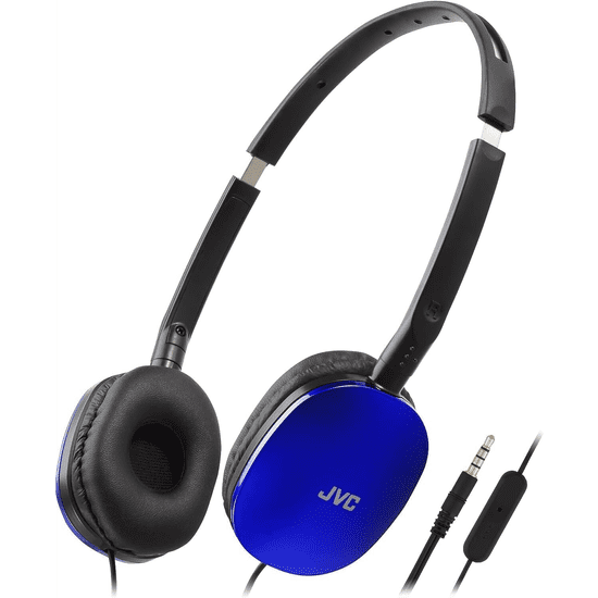 JVC FLATS Vezetékes Headset - Kék