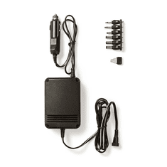 Nedis DCPA004 Univerzális Autós Adapter (1.5-12V / 2A) Fekete (DCPA004)