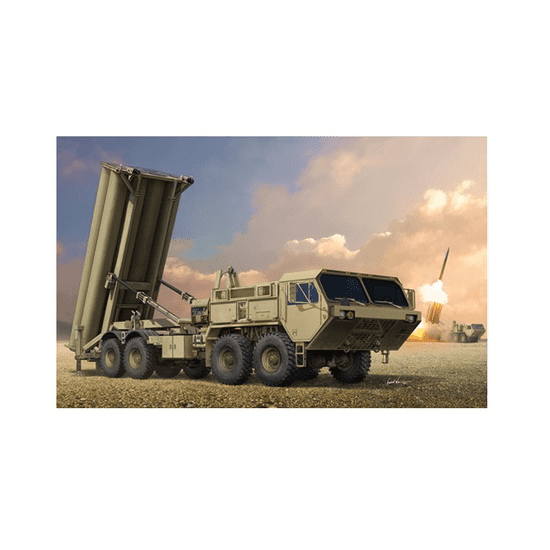 Trumpeter High Altitude Area Defense Terminal rakétaelhárító jármű műanyag modell ( 1:35) (01054)