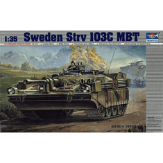 Trumpeter Sweden Strv 103C MBT harckocsi műanyag modell (1:35) (MTR-00310)