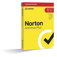 Norton Antivírus Plus, 2GB, HUN, 1 Felhasználó, 1 gép, 1 éves, Dobozos vírusirtó szoftver