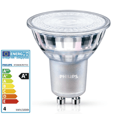PHILIPS Master LEDspot Value D 3.7W GU10 LED Spot Izzó - Fehér (70775300)