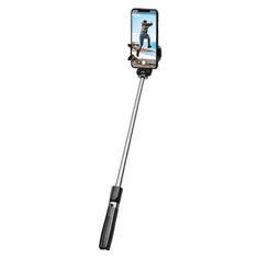 Natec Alvito Tripoddá alakítható selfie bot Fekete (NST-1653)