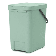 Brabantia Sort & Go 25 literes Szelektív hulladékgyűjtő szemetes - Világos zöld