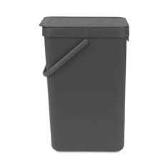 Brabantia Sort & Go 16 literes hulladékgyűjtő szemetes - Sötétszürke
