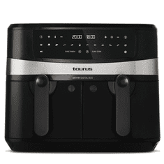 Taurus AF2600D Digital Duo 4.5L Forrólevegős fritőz - Fekete (973980000)