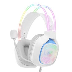 Onikuma X22 vezetékes gaming fejhallgató fehér (X22 white)
