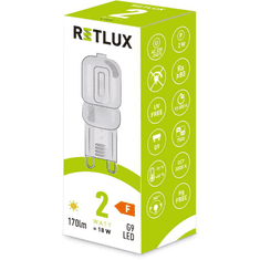 Retlux RLL 461 LED izzó 2W 170lm 3000K G9 - Meleg fehér       (RLL 461)