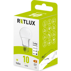 Retlux RLL 449 LED izzó 10W 940lm 3000K E27 - Meleg fehér (RLL 449)