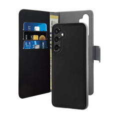 Puro Eco-Leder Wallet Samsung Galaxy A55 Flip Tok - Fekete (PUSGA35BOOKC3BLK)