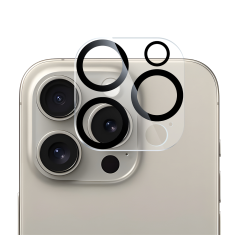 Nevox NEVOGLASS 3D Apple iPhone 14 Pro / 14 Pro Max kamera védő Üveg - Fekete (2275)