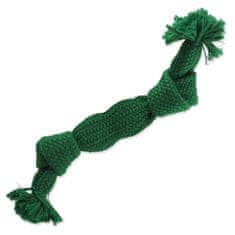 Dog Fantasy Knot DOG FANTASY zöld fütyülő 2 kanóc 35 cm 1 db
