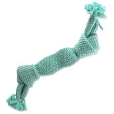 Dog Fantasy Knot DOG FANTASY kék fütyülő 2 kanóc 35 cm 1 db