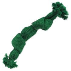 Dog Fantasy Knot DOG FANTASY zöld fütyülő 2 kanóc 22 cm 1 db