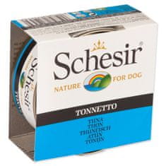 Schesir SCHESIR Dog tonhalkonzerv zselében 150 g