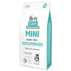 Brit BRIT Care Dog Mini Grain Free Light &amp; Sterilizált 7 kg