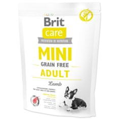 Brit BRIT Care Dog Mini Gabonamentes felnőtt bárány 400 g