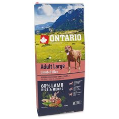 Ontario  Dog Adult Large Bárány és rizs 12 kg