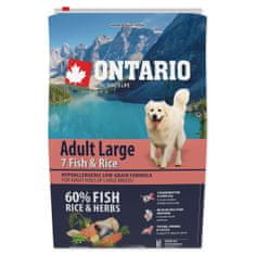 Ontario  Dog Adult Adult Large Fish &amp; Rice 2.25 kg