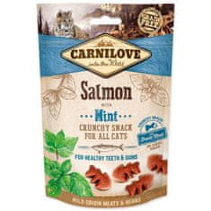 Carnilove CARNILOVE Cat Crunchy Snack lazac mentával friss hússal 50 g