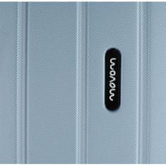 Jada Toys MOVOM Wood Steel Blue, kagyló utazótáska, 75x52x32cm, 109L, 5319363 (nagyméretű exp.)