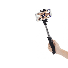 Hama Teleszkópos selfie bot exponáló gombbal - Fekete (183396)