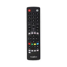 Nedis Universal Remote Control | Preprogrammed | 4 Devices | Amazon Prime / Disney + Button / Google Play Button / Netflix Button / Youtube Button | Infrared | Black 