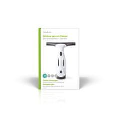 Nedis Window Vacuum Cleaner | 20 W | Capacity dirty water tank: 150 ml | Removable dirty water tank | Black / White 
