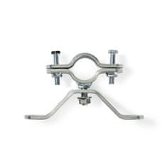 Nedis Satellite Mast clamp | Diameter range: 38 - 40 mm | Steel | Silver 