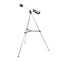 Nedis Teleszkóp | Rekesznyílás: 50 mm | Fókusztávolság: 600 mm | Finderscope: 5 x 24 | Maximális munkamagasság: 125 cm | Állvány | Fekete-fehér 