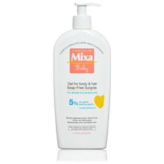 Mixa Extra tápláló tisztító gél testre és hajra gyermekeknek 5% 400 ml