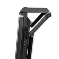 Nedis Monitor polc | Használható: Számítógép / asztali | Max. terhelhetőség: 6 kg | Fekete | Műanyag 