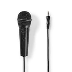 Nedis Mikrofon | Használható: Számítógép / asztali / okostelefon / táblagép | Drótkötés | 1x 3,5 mm 