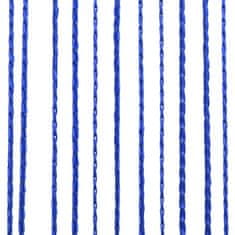 Vidaxl 2 db kék zsinórfüggöny 100 x 250 cm 132406