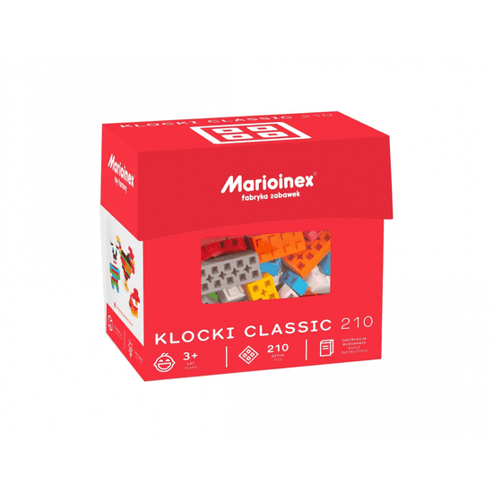 MARIOINEX Blocks Classic 210 darabos készlet (902851)