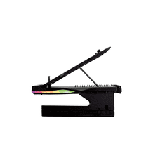 Portus X2 RGB 17.3" Laptop állvány - Fekete (48843)