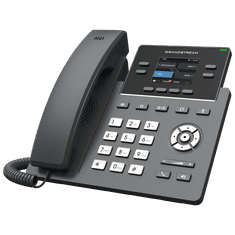 Grandstream GRP2612G VoIP Telefon - Fekete (GRP 2612G HD)