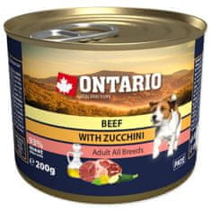 Ontario Marhahús konzerv cukkinivel 200 g