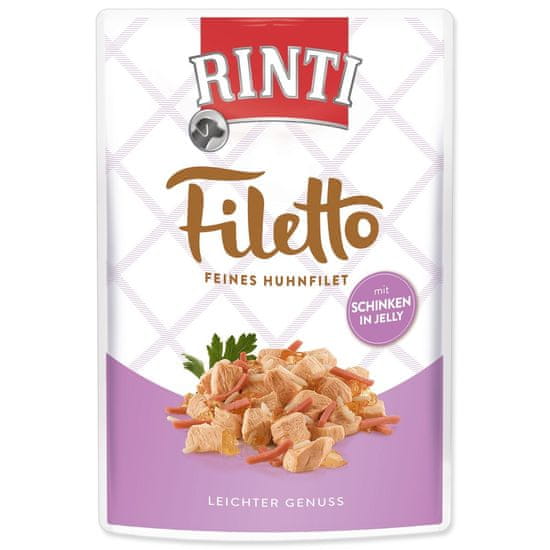 Finnern Kapszula RINTI Filetto csirke + sonka zselében 100 g