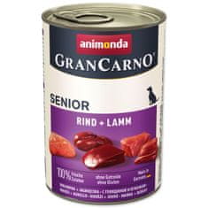 Animonda Gran Carno Senior marha + bárány konzerv 400 g