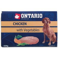 Ontario Csirkefürdő zöldségekkel 320 g